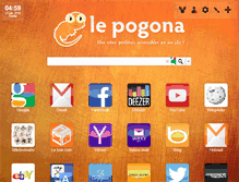 Tablet Screenshot of lepogona.com